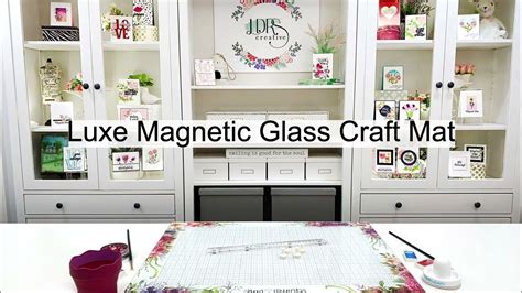 Luxe Magnetic Glass Craft Mat Bundle - YouTube