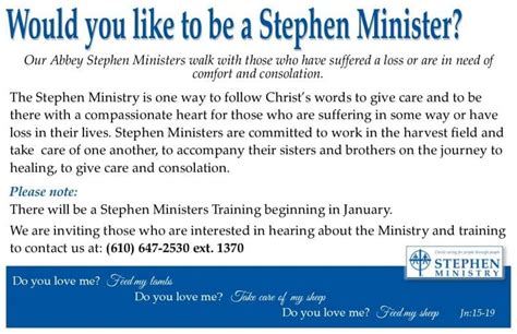 Stephen Ministry