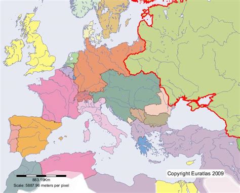 Euratlas Periodis Web - Map of Russia in Year 1900