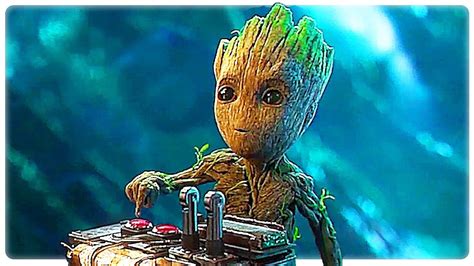 Guardians of the Galaxy 2 Baby Groot Best Funny Movie Clips (2017) - YouTube