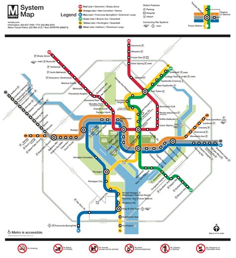 First Look: Metro's New Map, Featuring Silver Line Extension