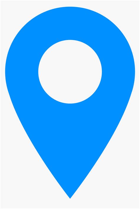 Location - Blue Pin Drop Icon, HD Png Download - kindpng