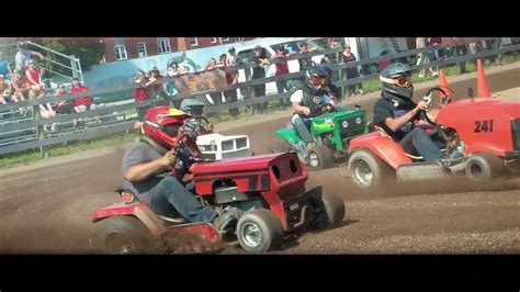 LAWN TRACTOR racing at the NBEX 2022 by Trevor Jones - YouTube