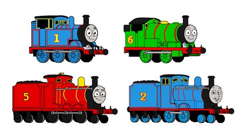 Thomas Percy James And Edward by Anthonypolc on DeviantArt