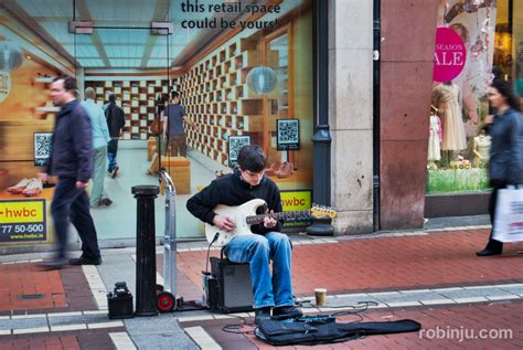 Buskers de Grafton Street, la magia de la música en la calle