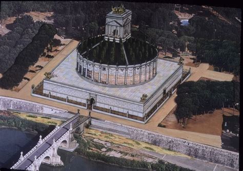 Detailed view of Mausoleum of Hadrian (reconstruction) - Image View | Italy photograph ...