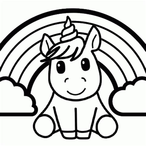 Printable Unicorn Coloring Pages