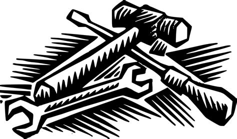 SVG > Hammer Schraubendreher Schlüssel - Kostenloses SVG-Bild & Symbol. | SVG Silh