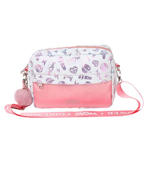 PRINTED HANDBAG WITH ADJUSTABLE STRAP WOW GENERATION – Kids Licensing