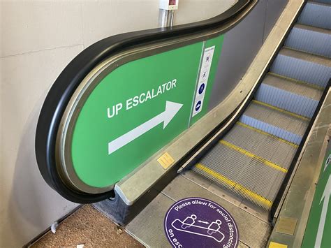 Escalator Safety Media - Nat West Bank - ESD Escalator Aesthetics