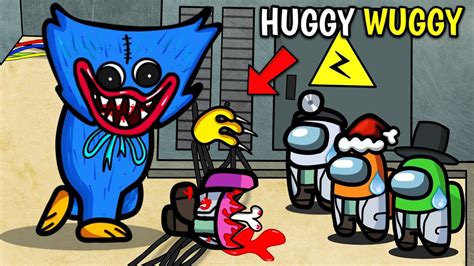 HUGGY WUGGY en AMONG US 😱 - ANIMACIÓN - YouTube