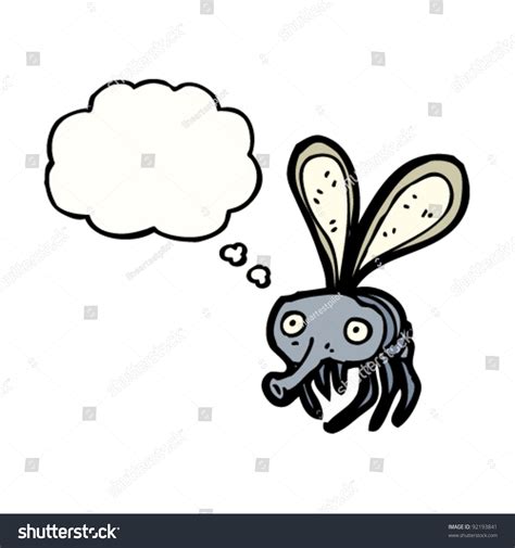 Funny Fly Cartoon Stock Vector 92193841 : Shutterstock