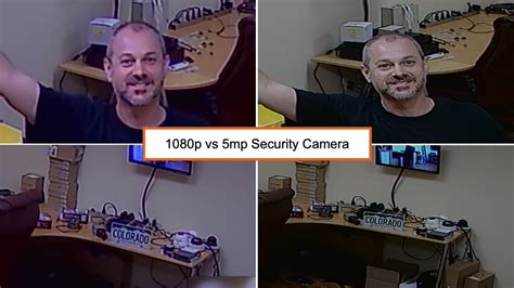 1080p vs 5mp Security Camera (CCTV Video Comparison)