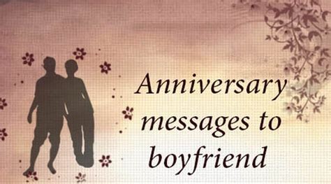 Anniversary Messages to Boyfriend, Sweet Anniversary Wishes