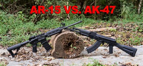 AK-47 vs AR-15 - Battle of the Carbines