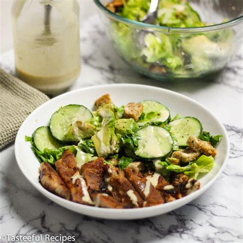 Quick Pork Steak Salad Recipe - Tasteeful Recipes