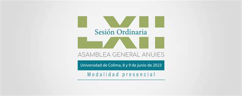 Asamblea General ANUIES 2023