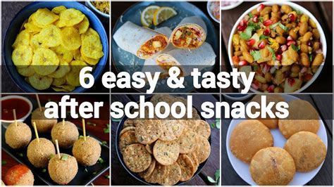 6 easy after school snacks for kids | homemade healthy snacks for ...