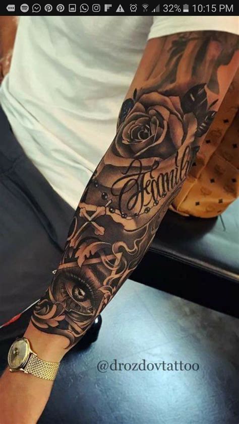 Tatuajes Medio Brazo - Blessed Tatuaje