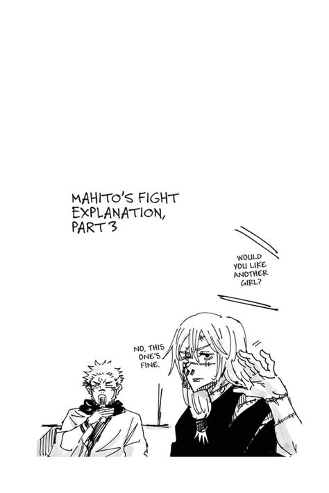 The Mahito vs Sukuna fight explanations : r/JuJutsuKaisen