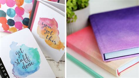 17 Gorgeous DIY Notebook Covers for School