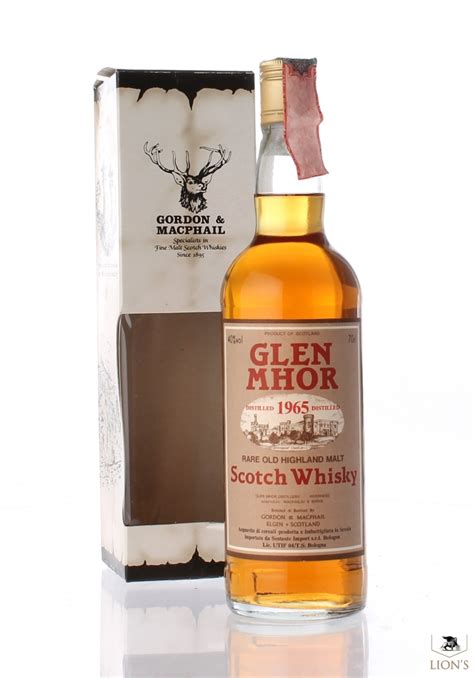 Glen Mhor 1965 G&M one of the best types of Scotch Whisky