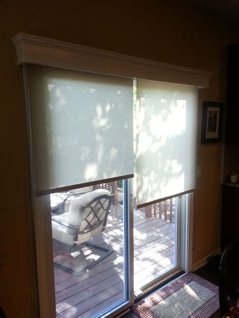 Graber roller shades and a custom Graber cornice. | Roller shades, Blinds for windows, House window