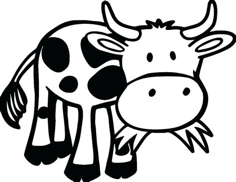 Dibujos de Vaca para Colorear - Dibujos-Online.Com