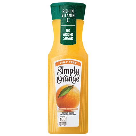 Save on Simply Orange Juice Pulp Free No Added Sugar Order Online ...