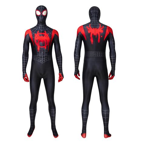 Adult Miles Morales Spider-Man 2nd Skin Costume | ubicaciondepersonas ...