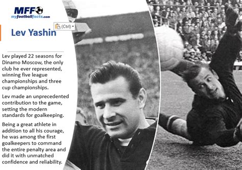 Lev Yashin: The Legendary Goalkeeper