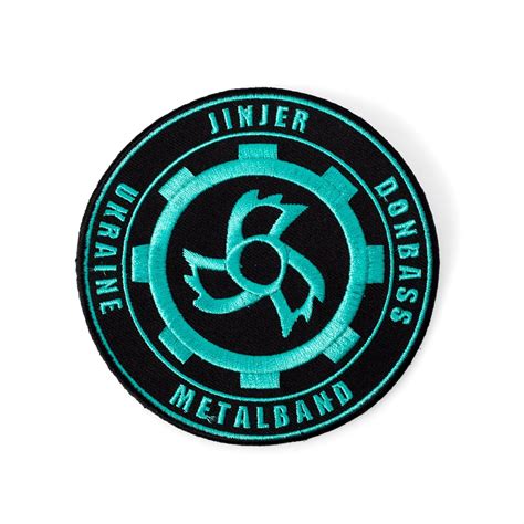 Jinjer "Gear" Patch - IndieMerchstore | Band logos, Band tshirts, Patches