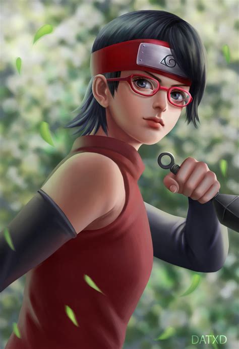 Uchiha Sarada by DATXD on DeviantArt