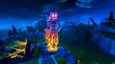 Marshmello Lit 4K HD Fortnite Wallpapers | HD Wallpapers | ID #46194