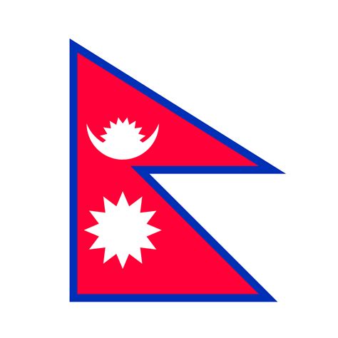 Flag of Nepal PNG | Clipart Nepal