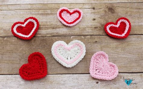 Easy Crochet Hearts Loops & Love Crochet