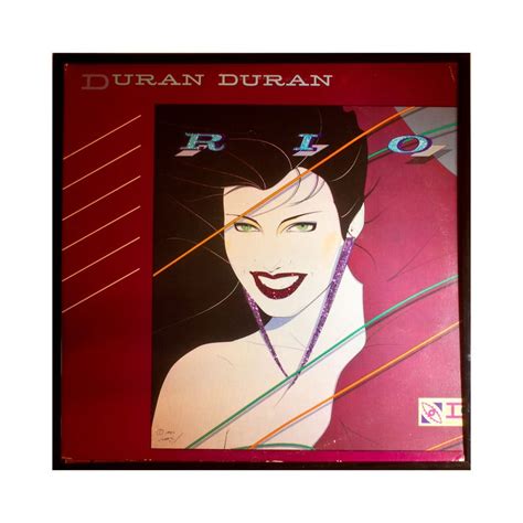 Glittered Vintage Duran Duran Rio Album Art - Etsy