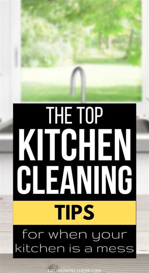 The Absolute Best Kitchen Cleaning Tips You Need to Know (yesterday) - Deliberately Here