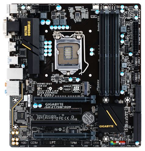 GIGABYTE Z170: Micro-ATX and Mini-ITX - Intel Skylake Z170 Motherboards ...