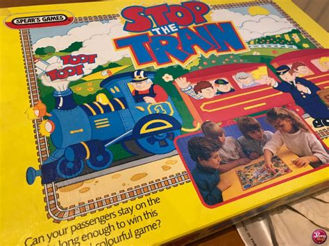 Stop the Train - a train based board game for children that we've featured on Penny Plays ...