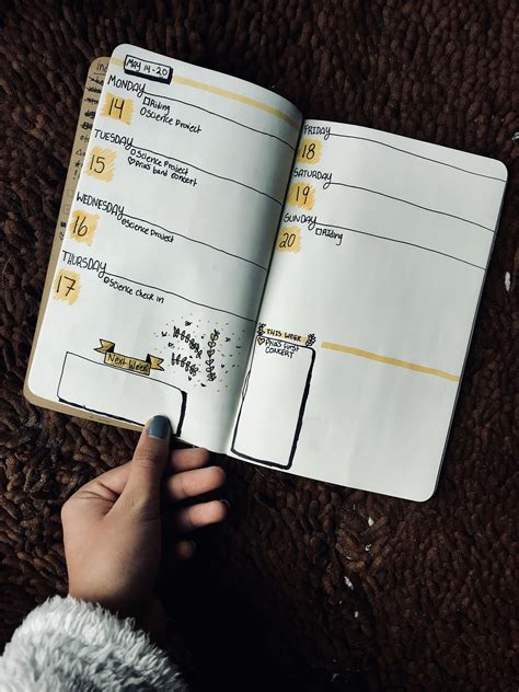 Yellow, my personal favorite theme color for journaling, just because of how it can be so bright ...