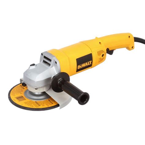 DEWALT 13 Amp 7 in. Heavy Duty Angle Grinder with Bag and Wheels-DW840K - The Home Depot