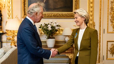 EU boss Ursula von der Leyen met with King while in UK for Brexit talks | UK News | Sky News