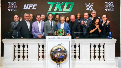 Endeavor CEO Ari Emanuel Rings Bell at the New York Stock Exchange - MMAWeekly.com | UFC and MMA ...