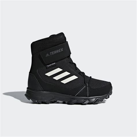 adidas Terrex Snow CF Winter Hiking Shoes - Black | Kids' Hiking ...