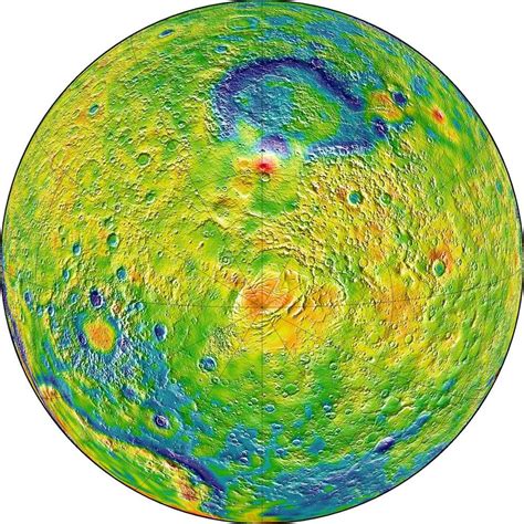 New Mars Gravity Map | Mars gravity, Nasa mars, Planetary science