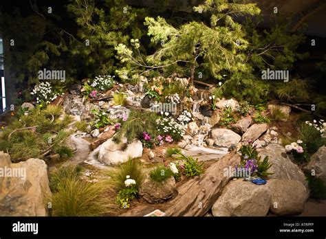 Home & Garden Show landscape Stock Photo - Alamy