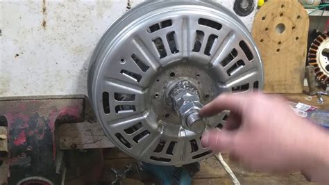 DIY Project #3: Washing Machine Motor Turbine Update - YouTube