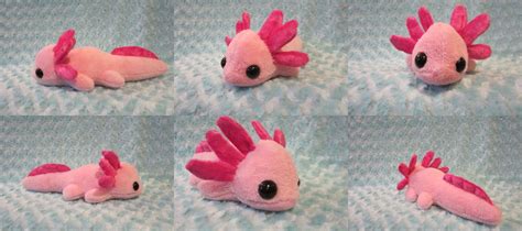 Axolotl Plush by nemuri-soulver on DeviantArt