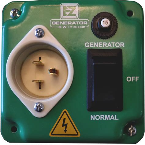 EZ Generator Switch - Generator Manual Transfer Switch Universal UL/CSA Approved: Buy Online in ...